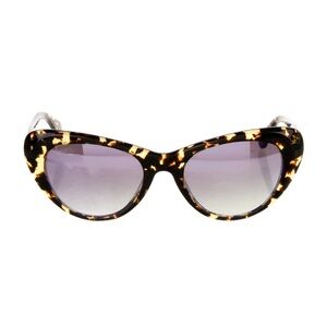 KREWE Irma Zulu reflective lens tortoise brown sunglasses NEW